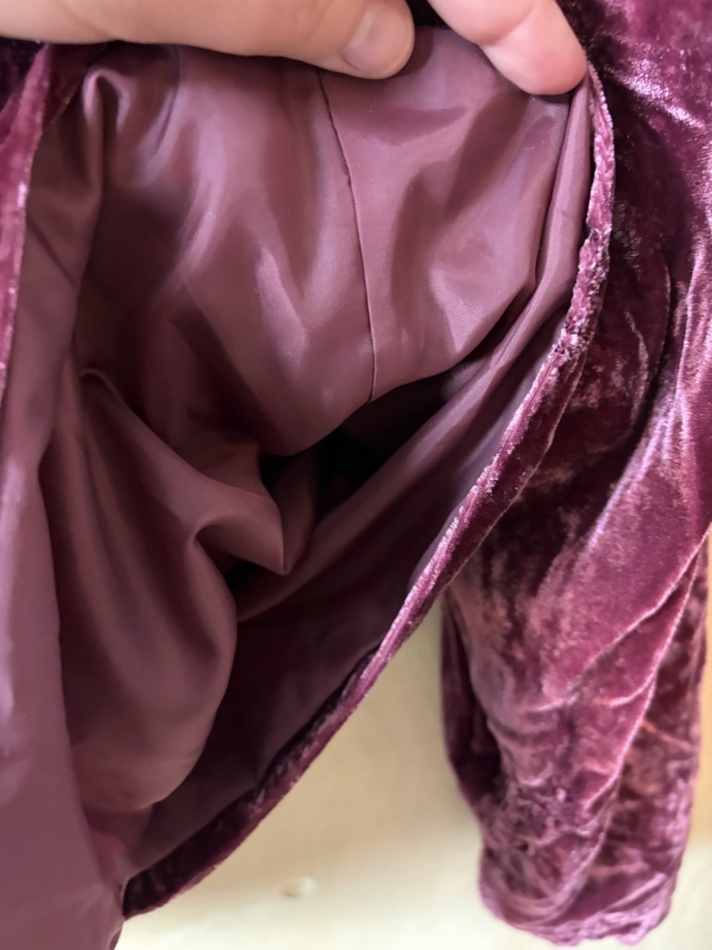 Coldwater Creek Crushed Velvet Jacket – Size PM (Petite Medium) - Picture 6 of 8